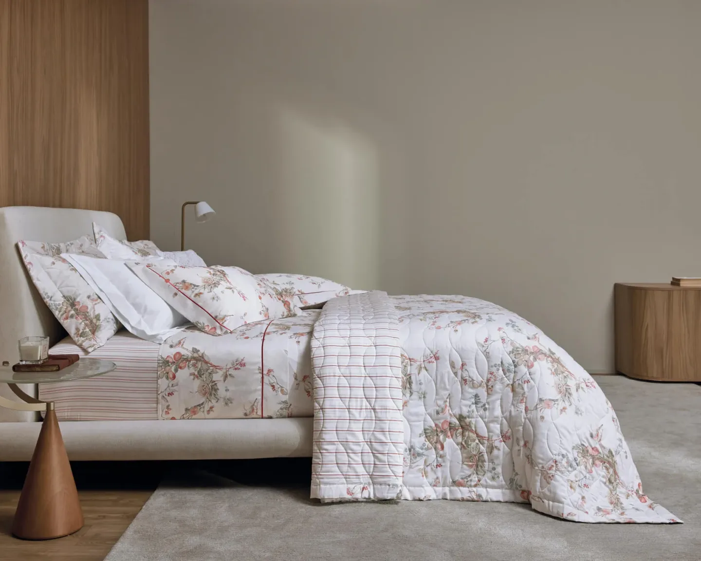 JOGO DE CAMA CARMINE ESTAMPADO
