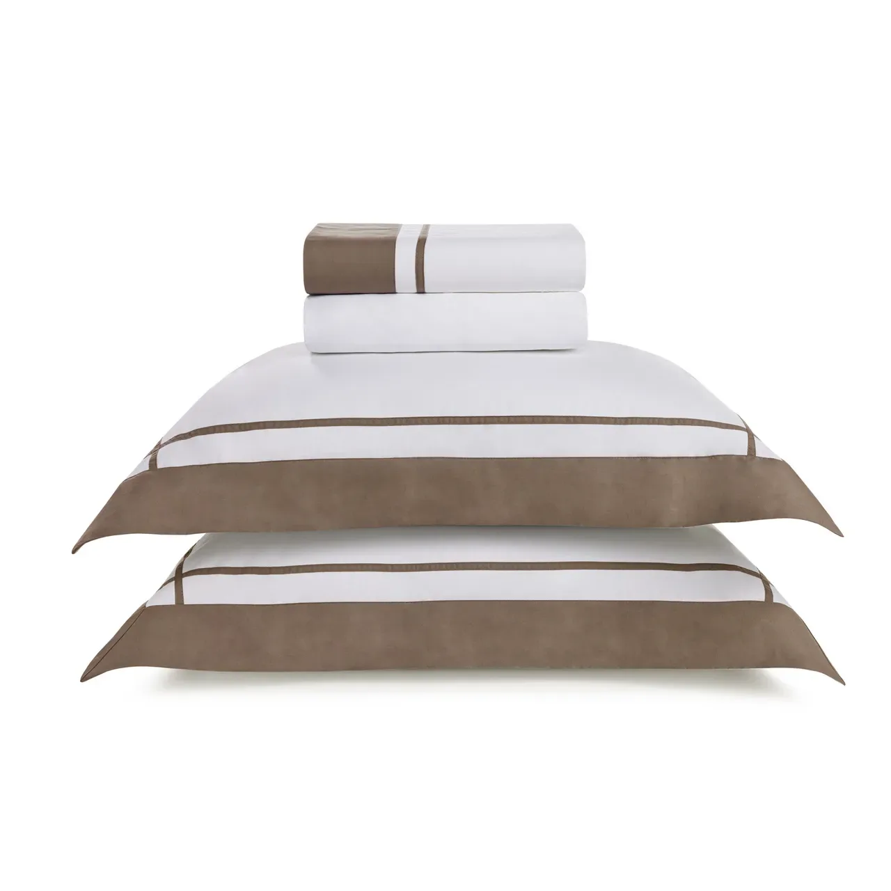JOGO DE CAMA PAZZI - MARRONE