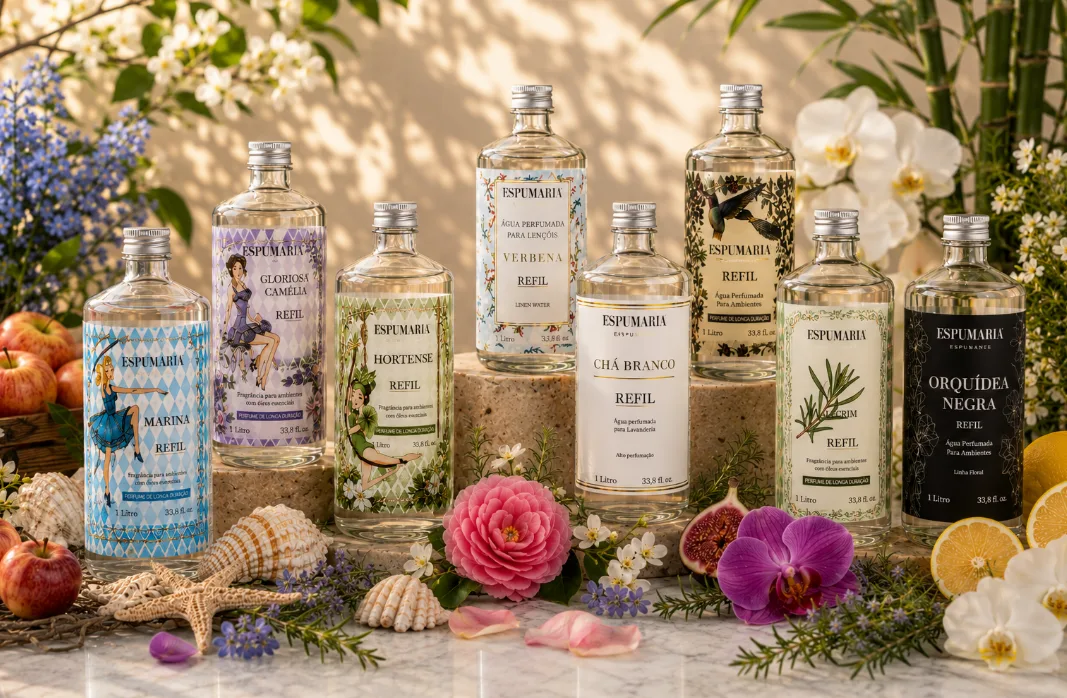 REFIL ÁGUA PERFUMADA PARA ROUPAS