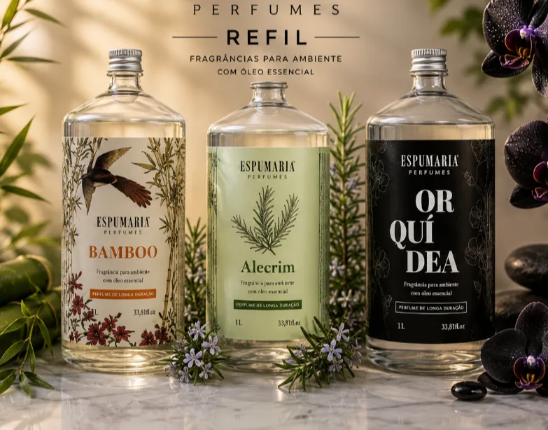 REFIL ÁGUA PERFUMADA PARA ROUPAS