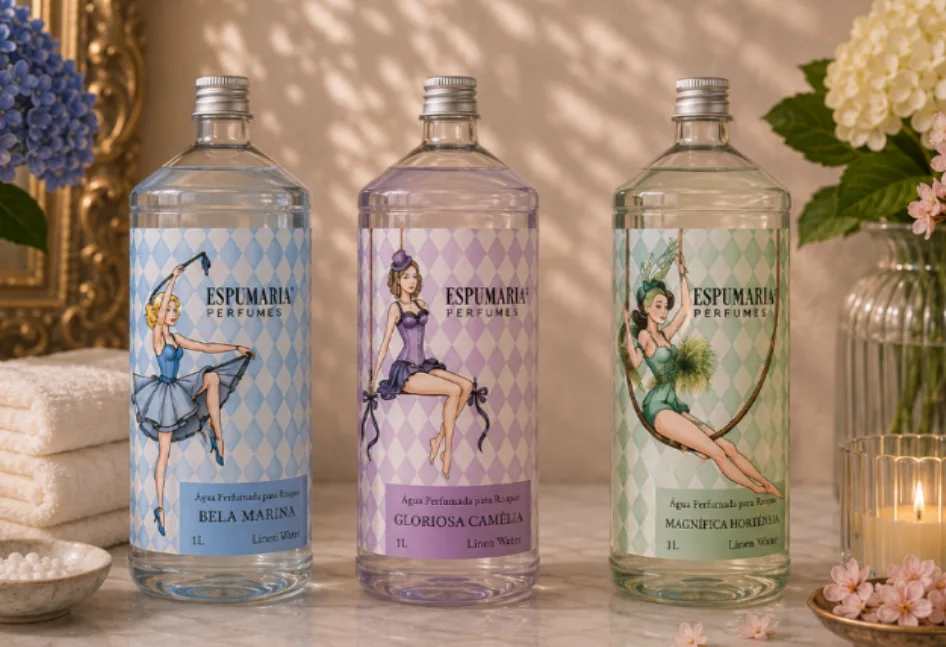 REFIL ÁGUA PERFUMADA PARA ROUPAS