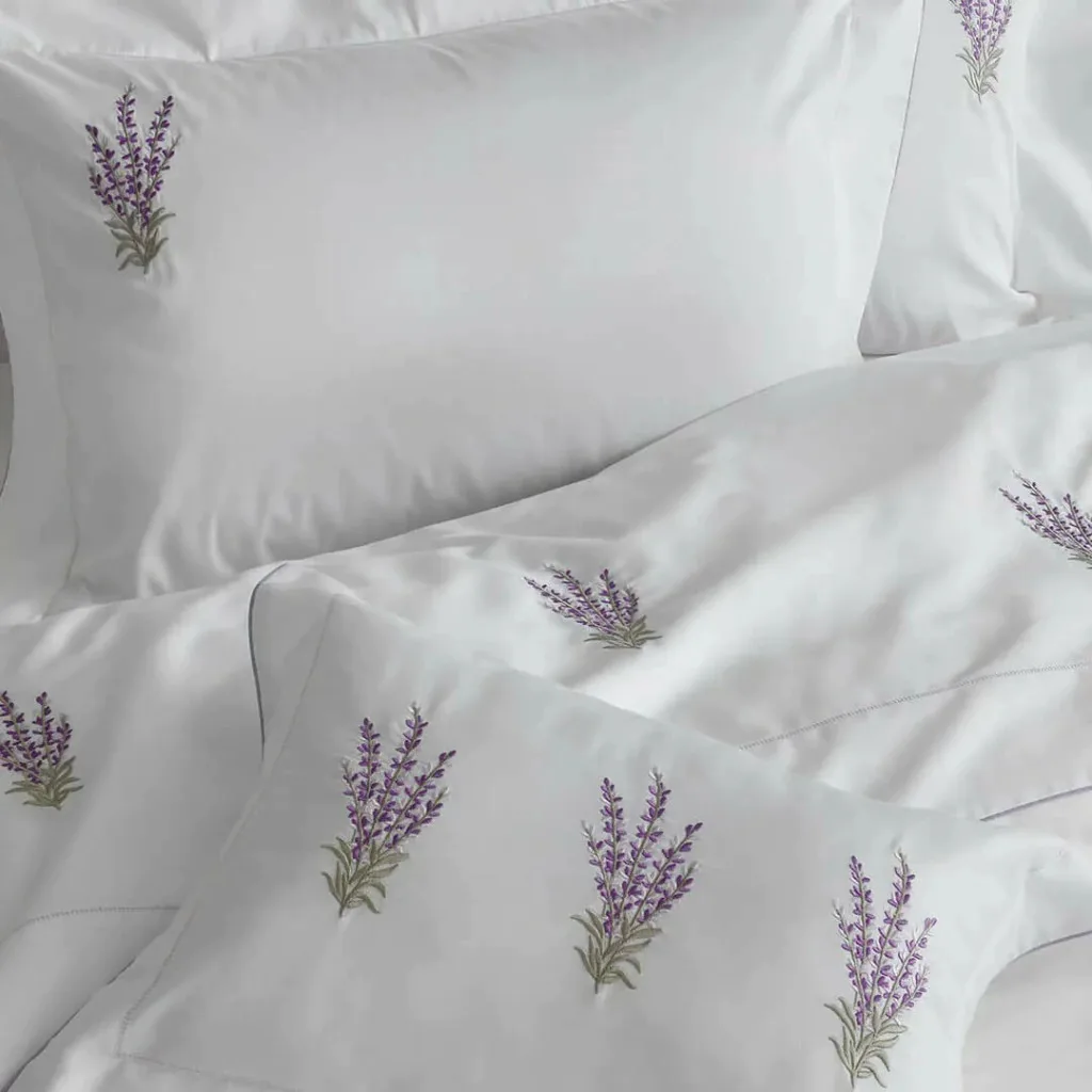 JOGO DE CAMA COLEÇÃO LE JARDIN - LAVANDA 300FIOS
