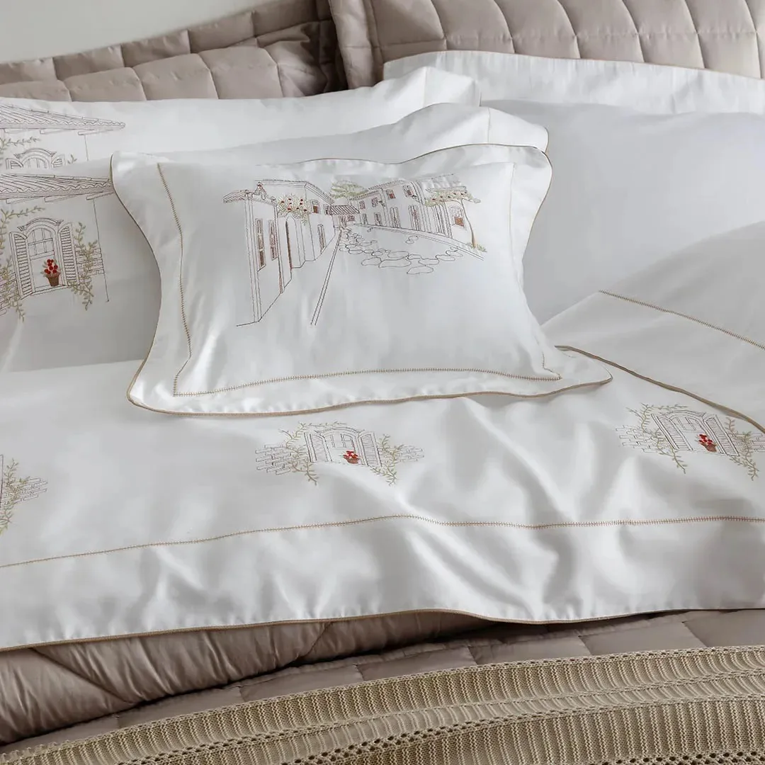 JOGO DE CAMA COLEÇÃO LE JARDIN - VILA 300 FIOS