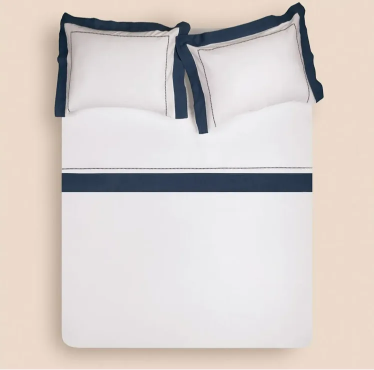 JOGO DE CAMA SUPREMA - AZUL