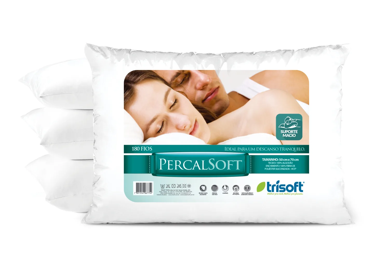 TRAVESSEIRO PERCALSOFT - TRISOFT