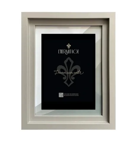 PORTA RETRATO MDF CINZA 15X20