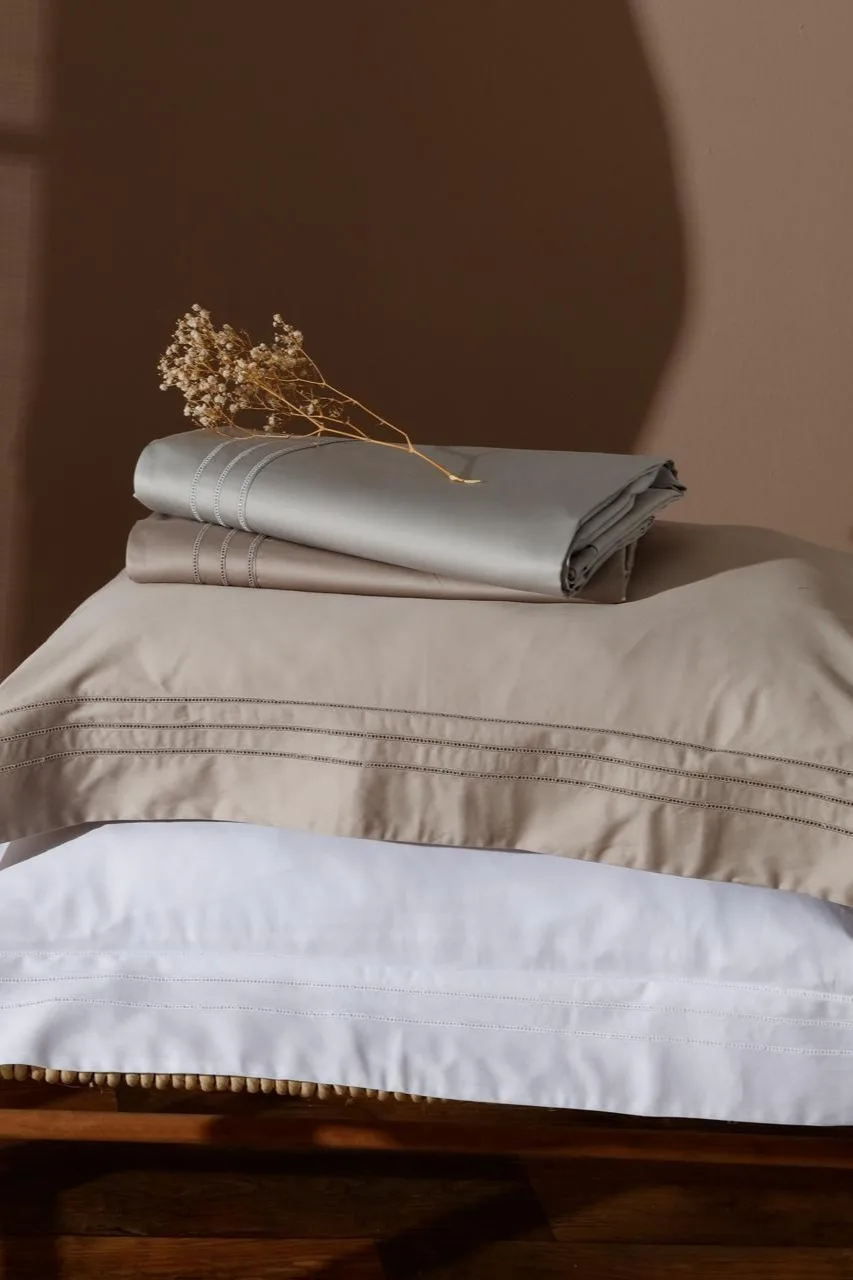 JOGO DE CAMA TRAMA - BEGE