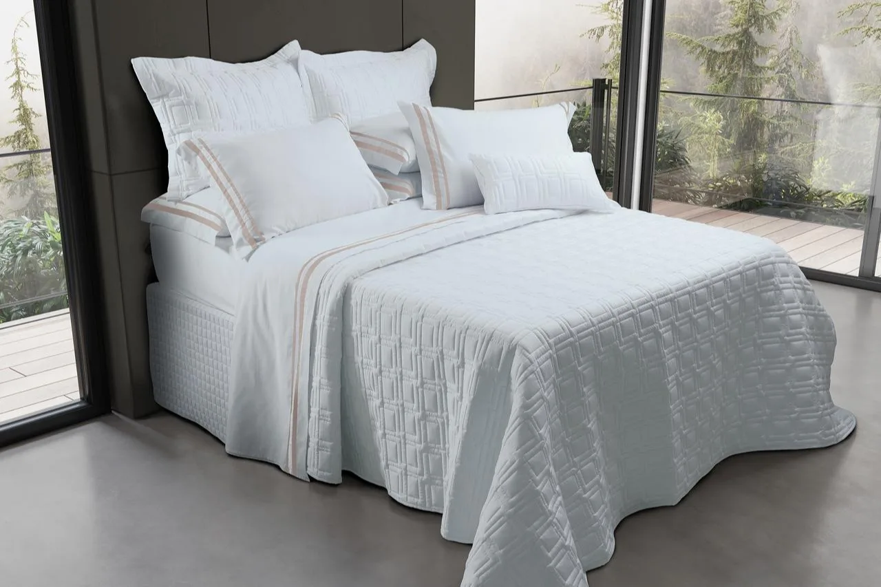 JOGO DE CAMA DAVOS - BR/ROSA