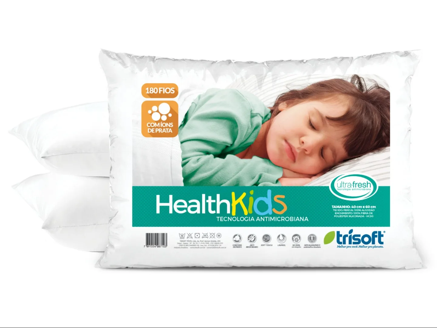 TRAVESSEIRO HEALTH KIDS - TRISOFT