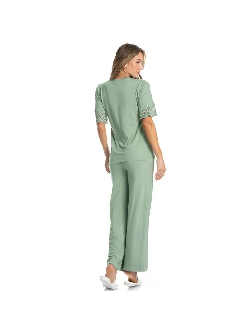 PIJAMA CAPRI COM RENDA MELINA