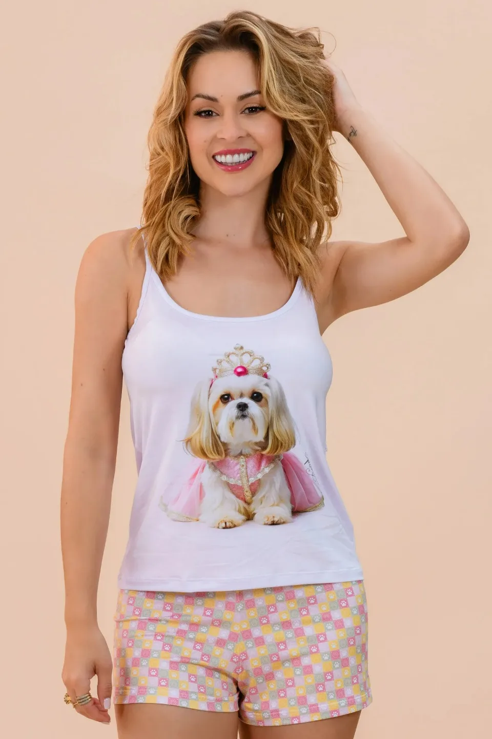 PIJAMA REGATA SHIH-TZU