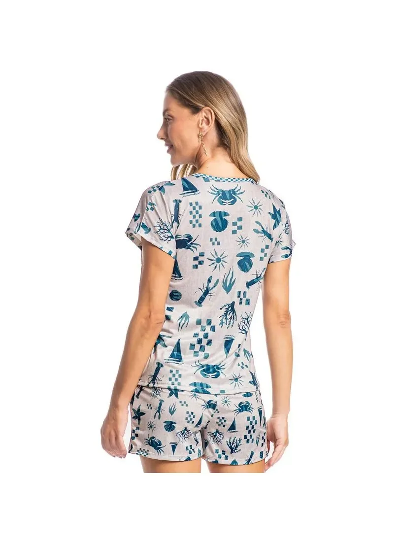 PIJAMA CURTO SEA
