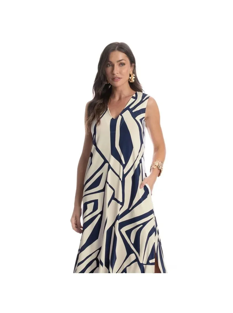 VESTIDO LONGO AZZURRA