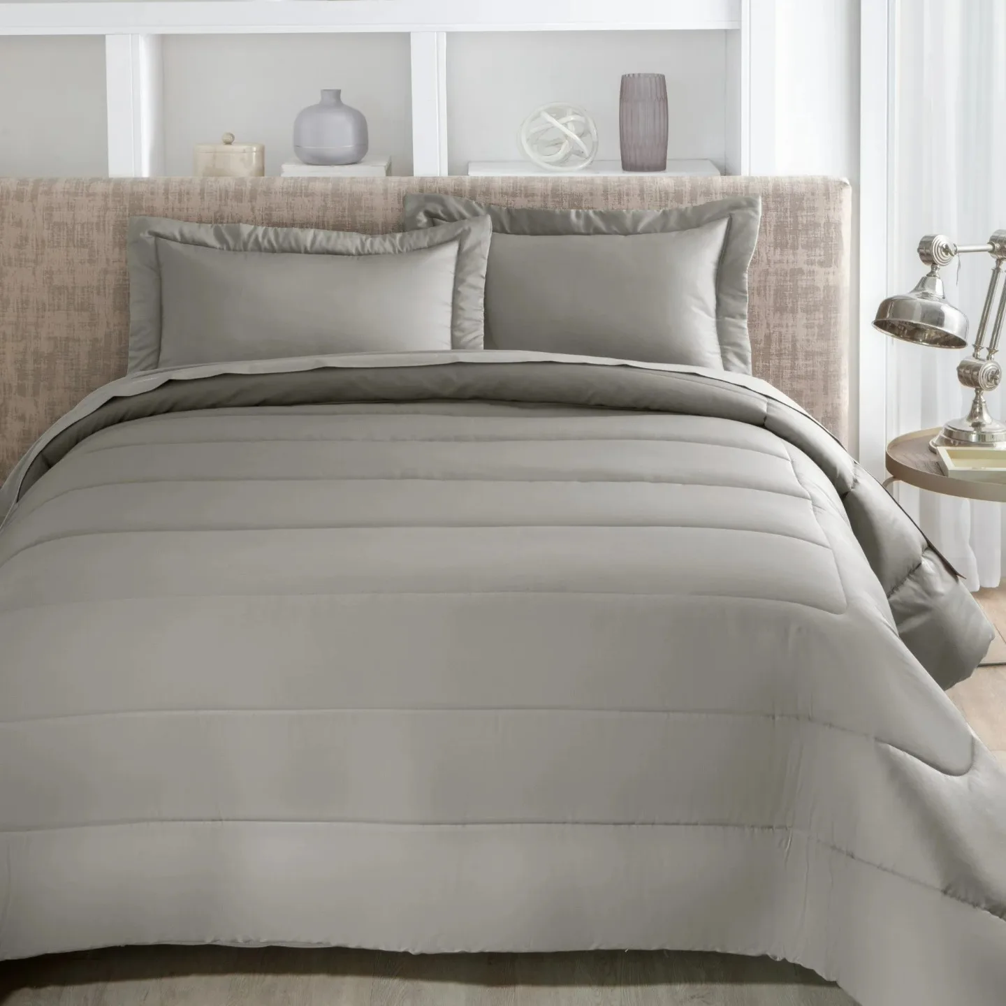 COLCHA CONFORT MONTEZ - FENDI STONE