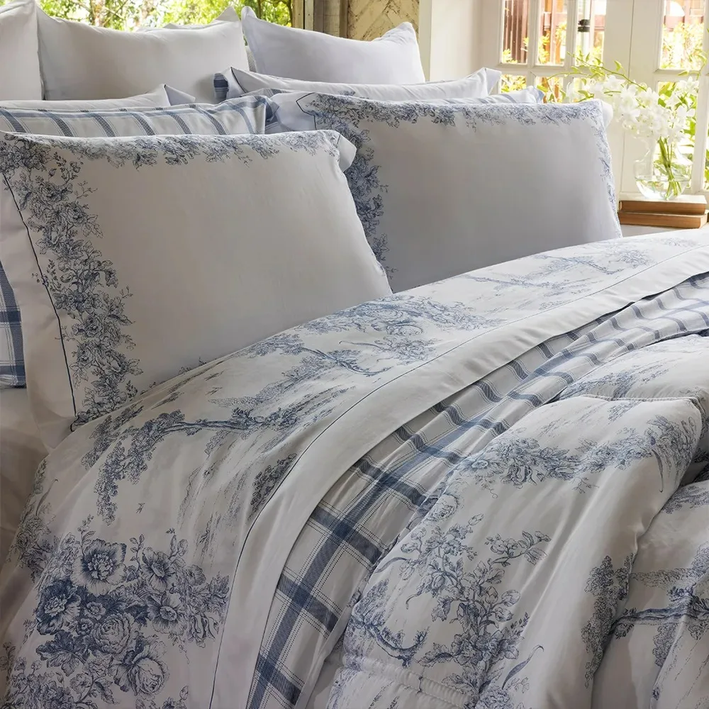 JOGO DE CAMA JARDIM DE TOILE
