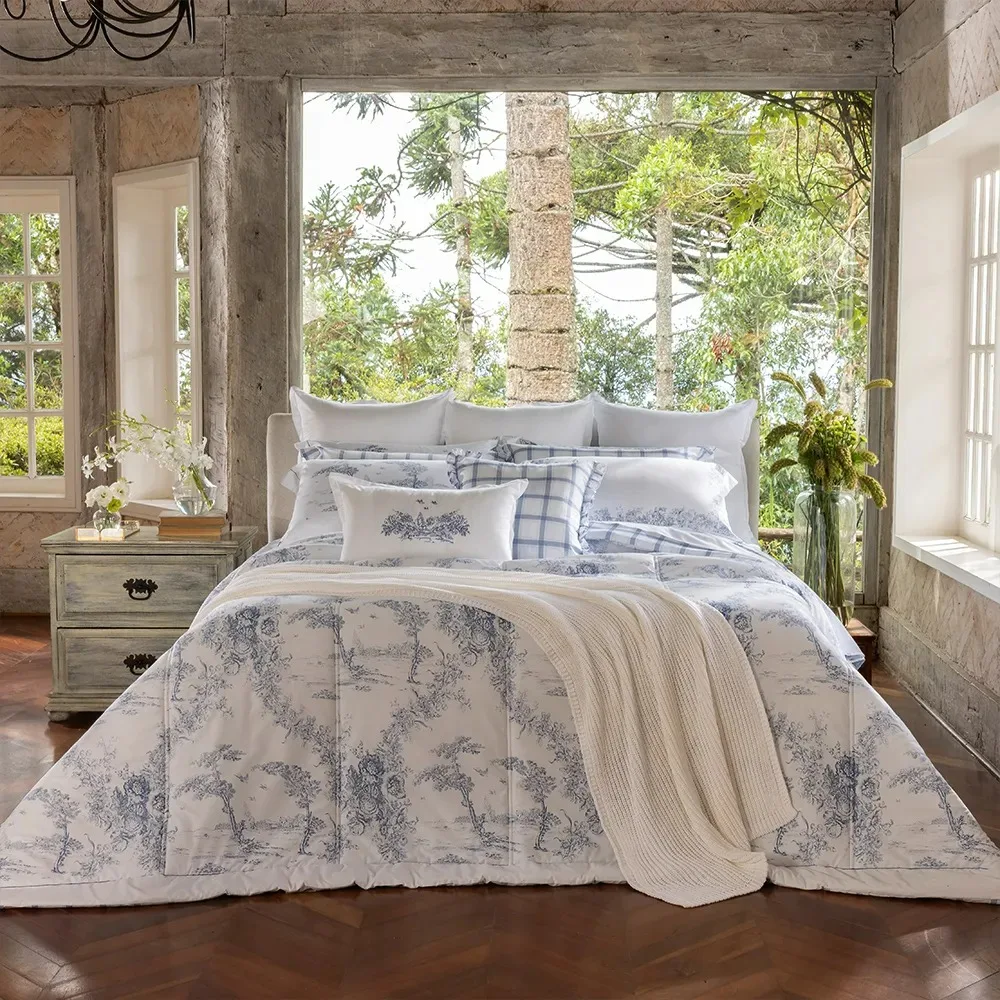 JOGO DE CAMA JARDIM DE TOILE