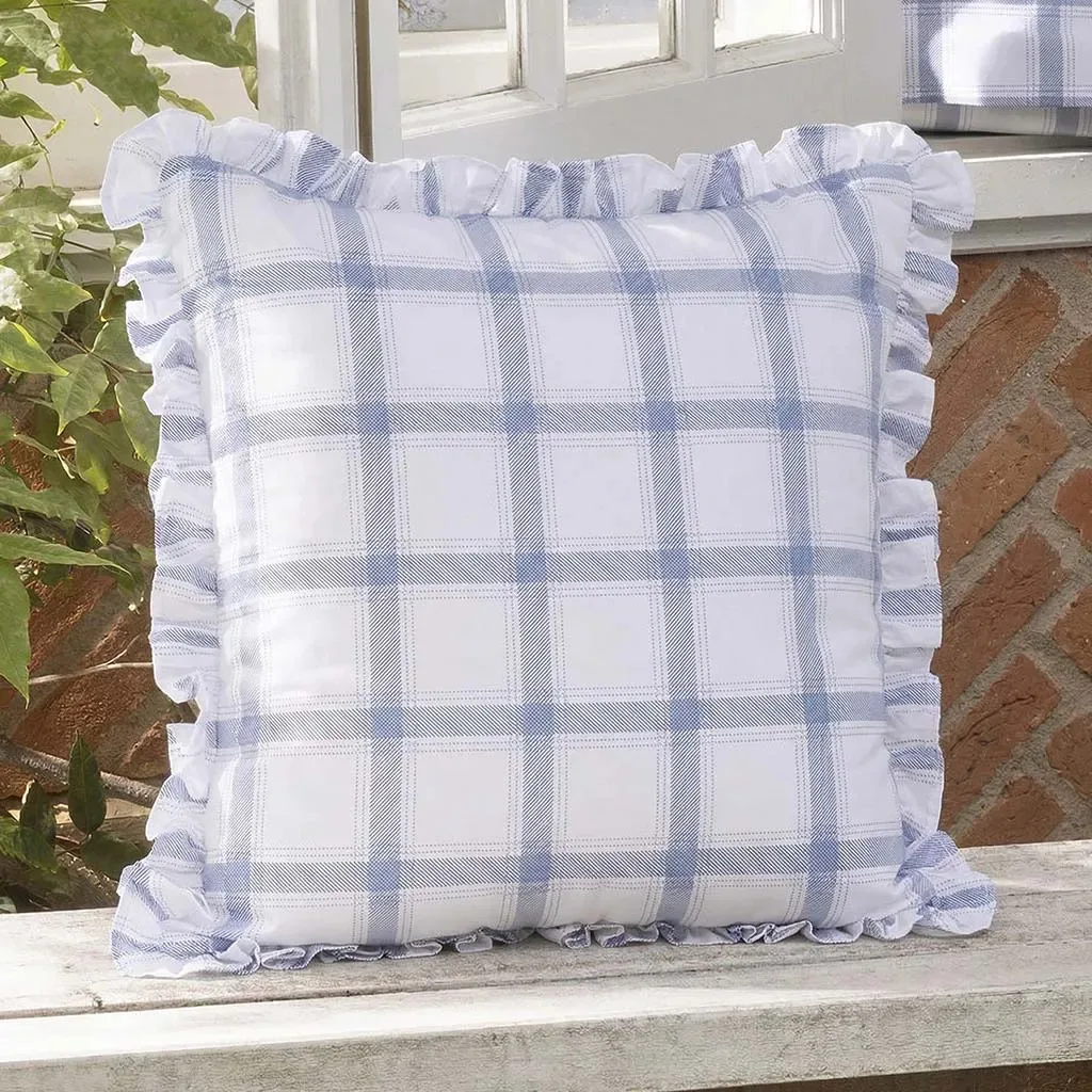 CAPA DE ALMOFADA JARDIM DE TOILE BABADOS
