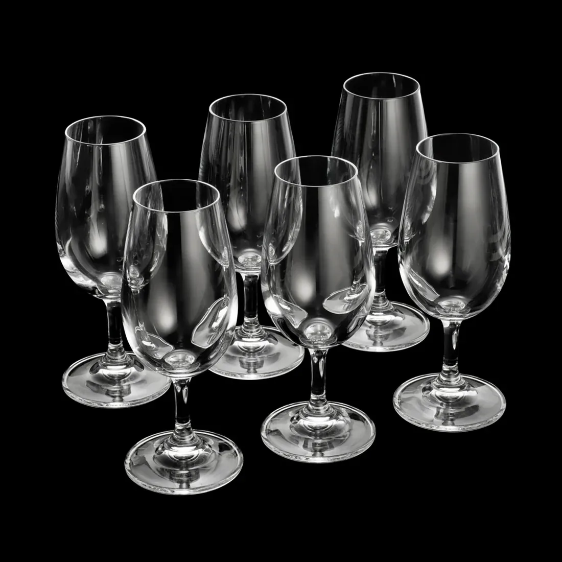 JOGO 6 TAÇAS COLLECTION COLIBRI PARA LICOR CRISTAL BOHEMIA