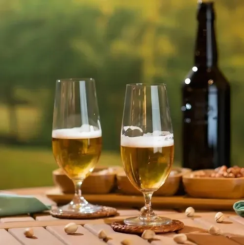JOGO 6 TAÇAS DE CERVEJA BOHEMIA LINHA ANNA