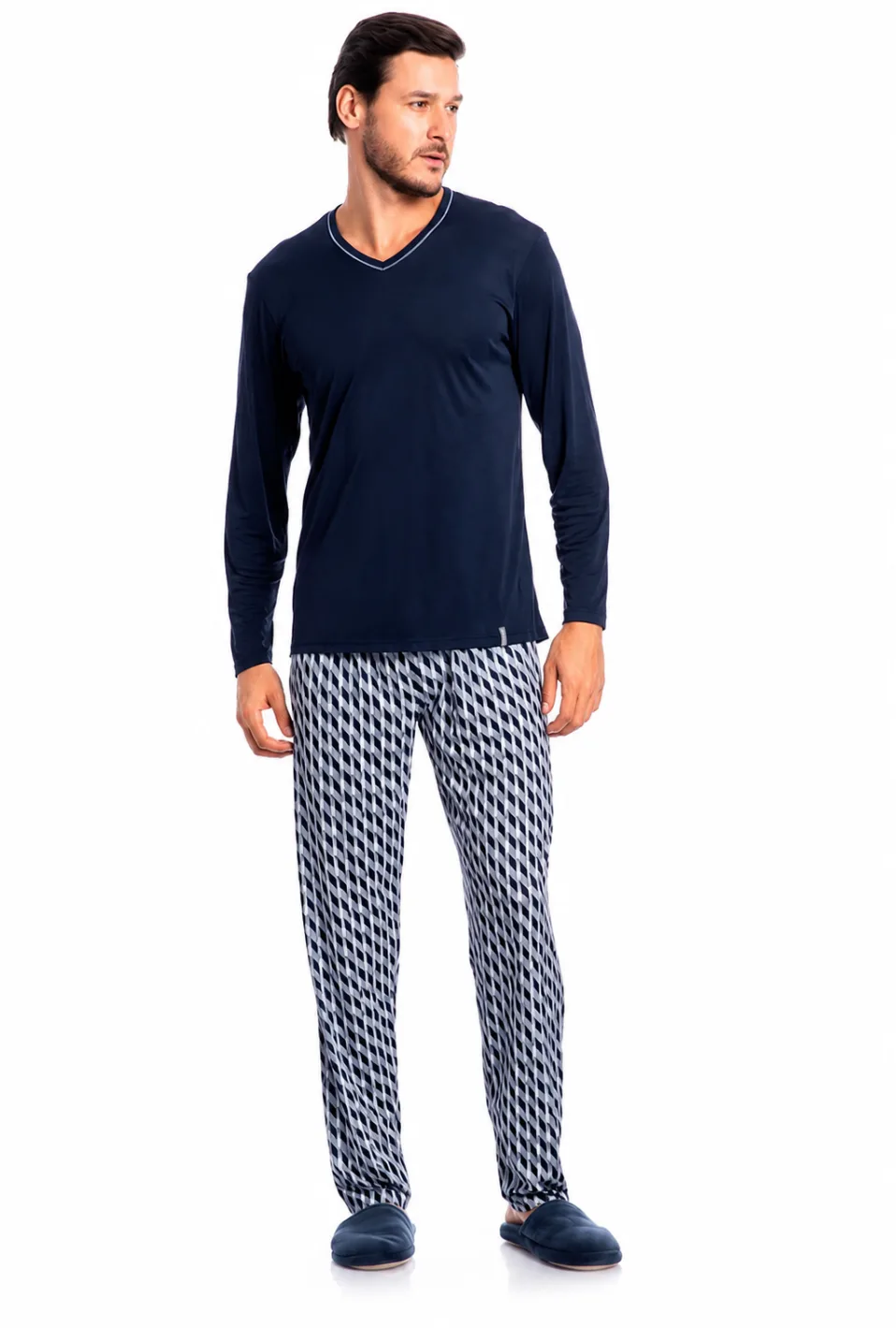 PIJAMA CLÓVIS LONGO