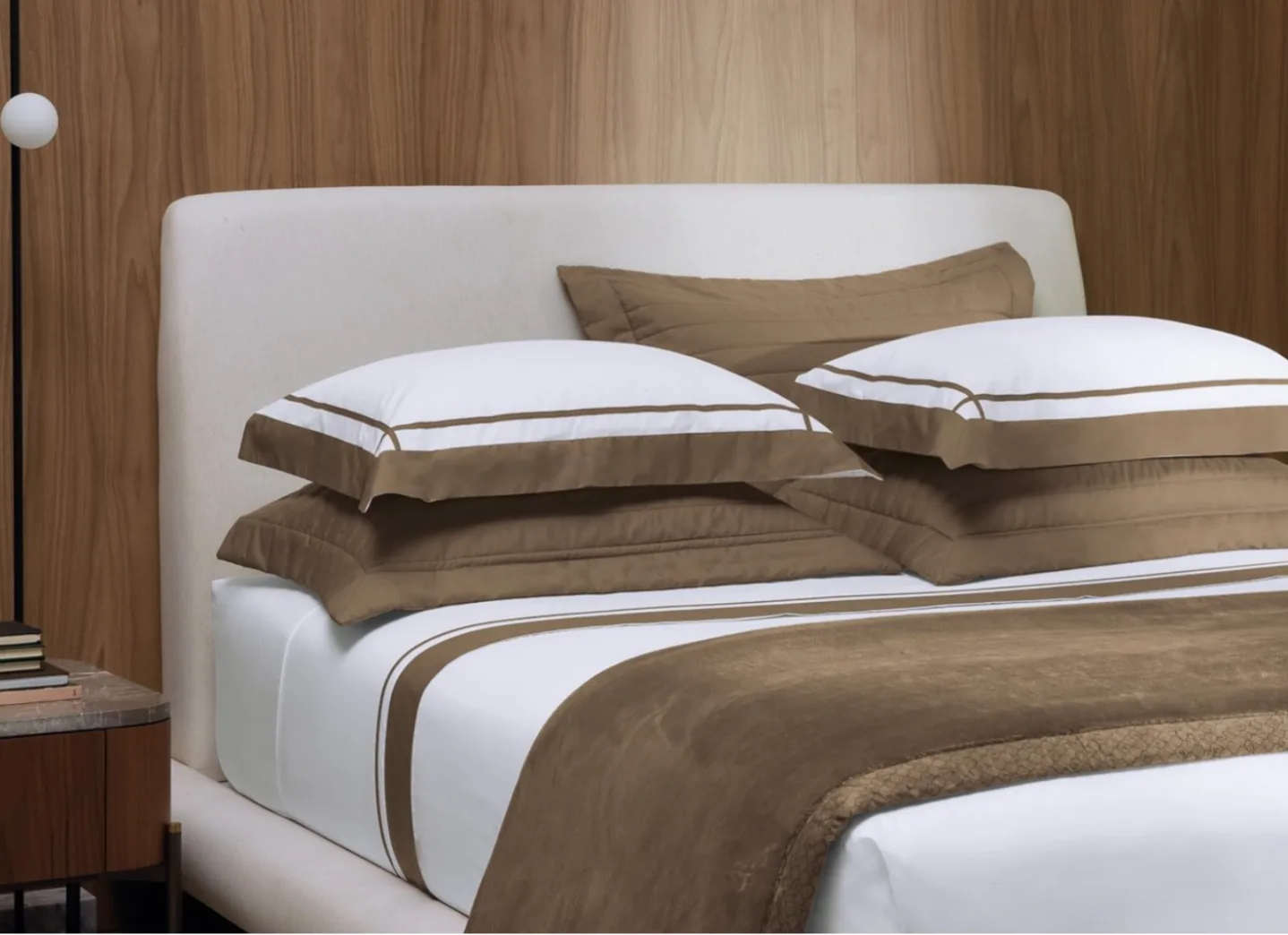 JOGO DE CAMA PAZZI - MARRONE