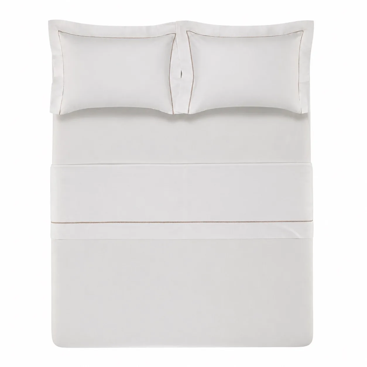 JOGO DE CAMA PORTELO - BRANCO/LEGNO