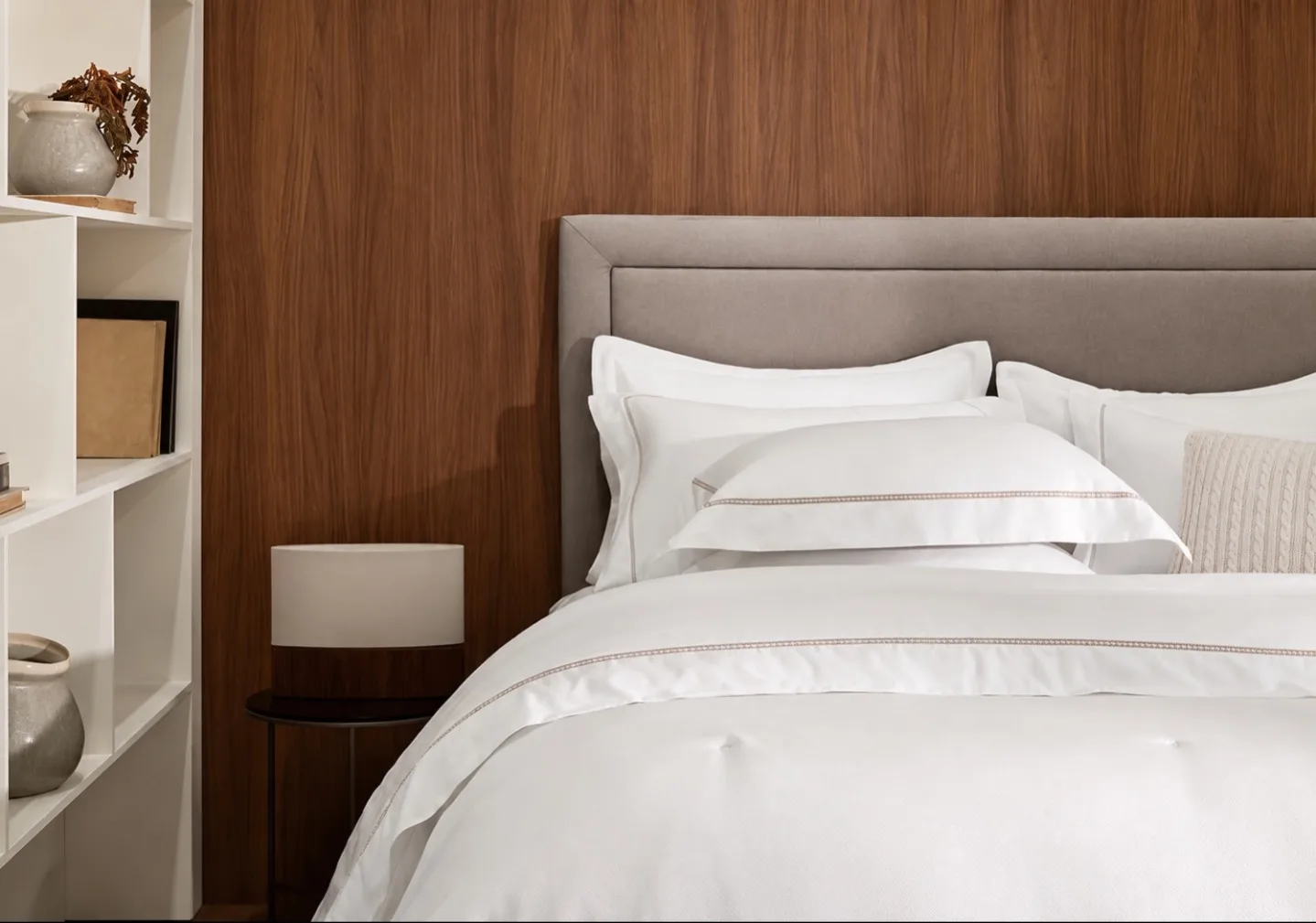 JOGO DE CAMA PORTELO - BRANCO/LEGNO