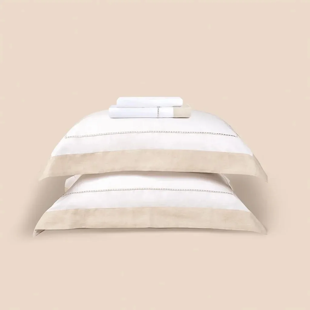 JOGO DE CAMA SUPREMO - BEGE INSTINTO