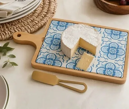 conjunto 3 peças para queijo