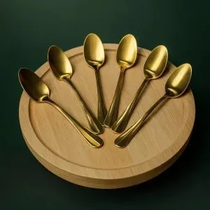conjunto 6 colheres de chá