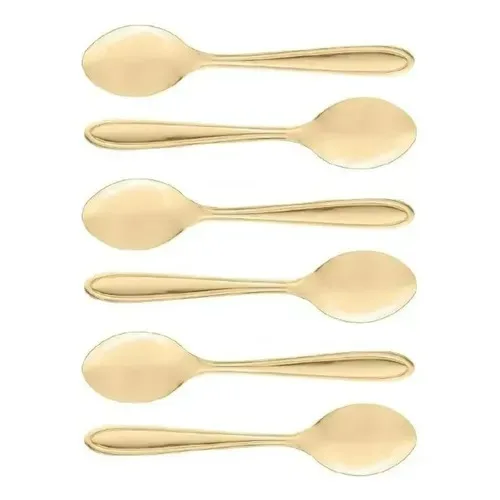 conjunto 6 colheres de chá
