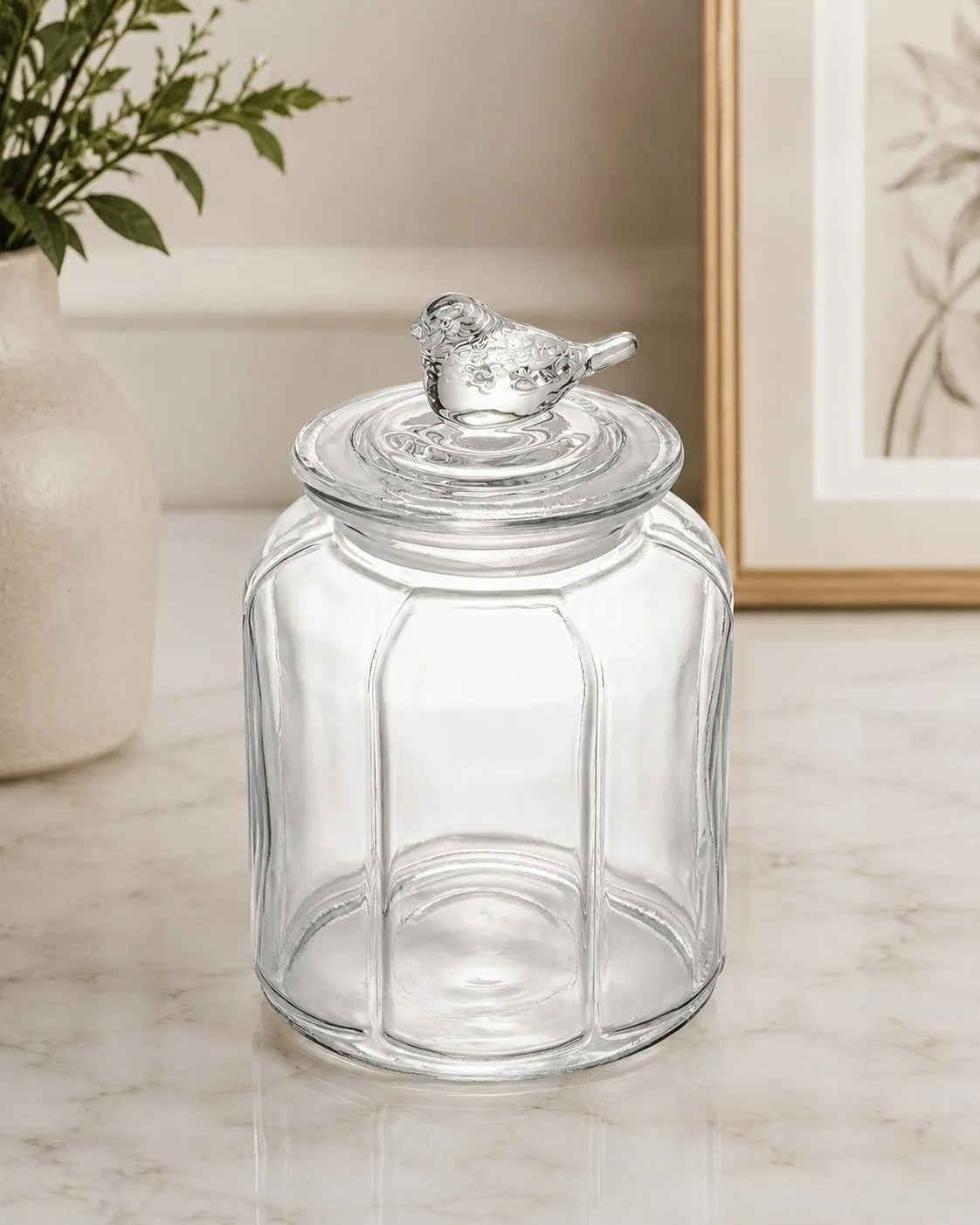pote bird transparente 1,9 L