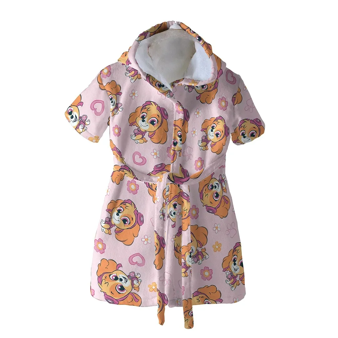 roupão infantil patrulha canina