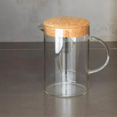 jarra com tampa em rolha 900ml