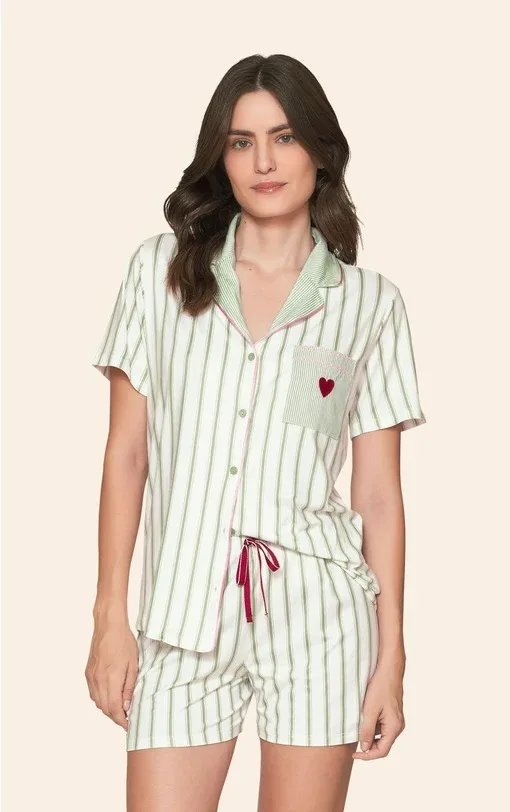 PIJAMA ABERTO SHORT ADORE