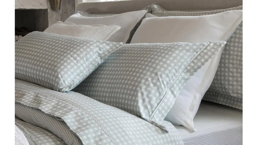 JOGO DE CAMA  VICHY VERDE 200FIOS
