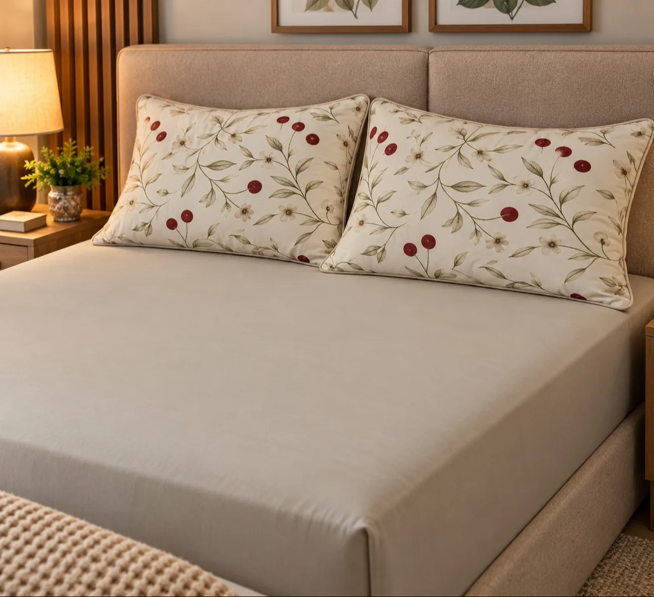 JOGO DE LENÇOL MALHA - CAMILA