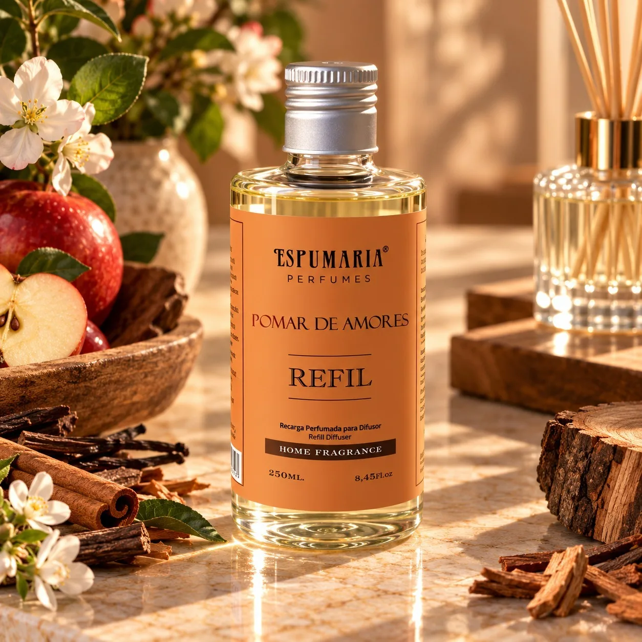 REFIL PERFUMADO PARA DIFUSOR DE AMBIENTES - 250ML