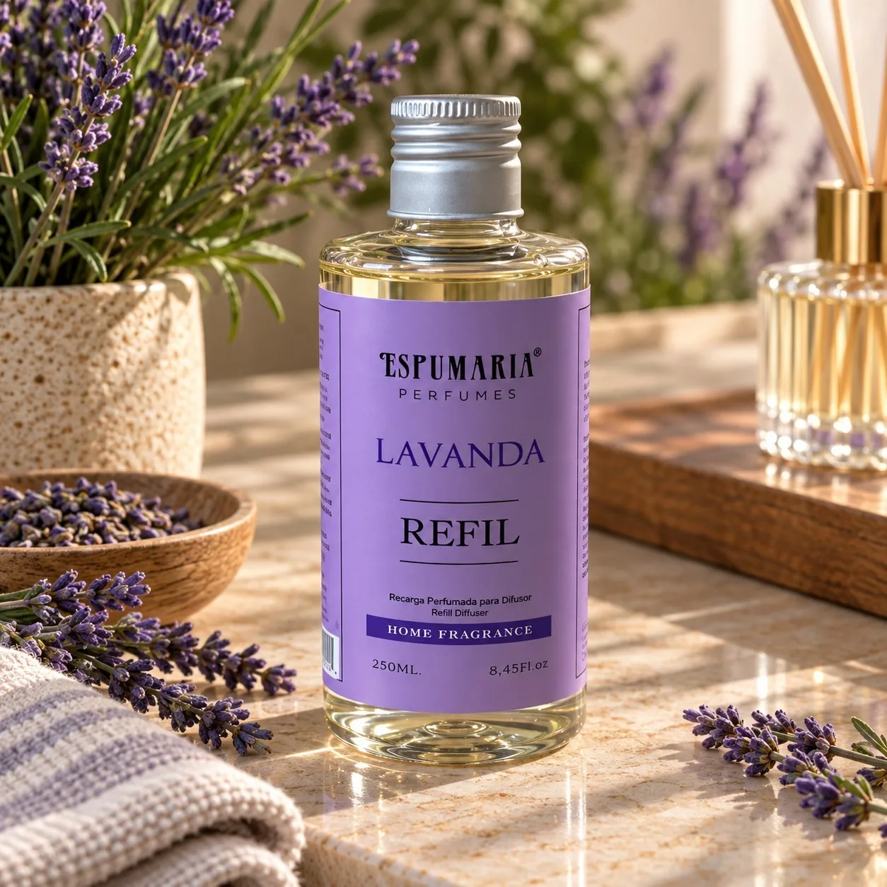 REFIL PERFUMADO PARA DIFUSOR DE AMBIENTES - 250ML