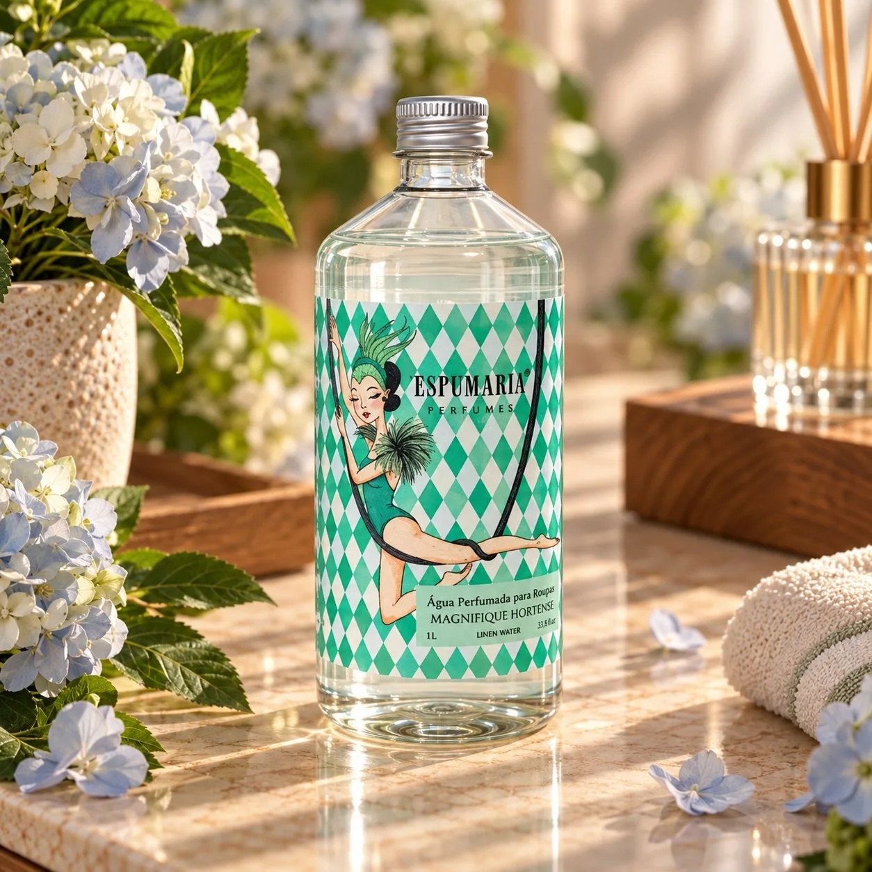 REFIL ÁGUA PERFUMADA PARA ROUPAS