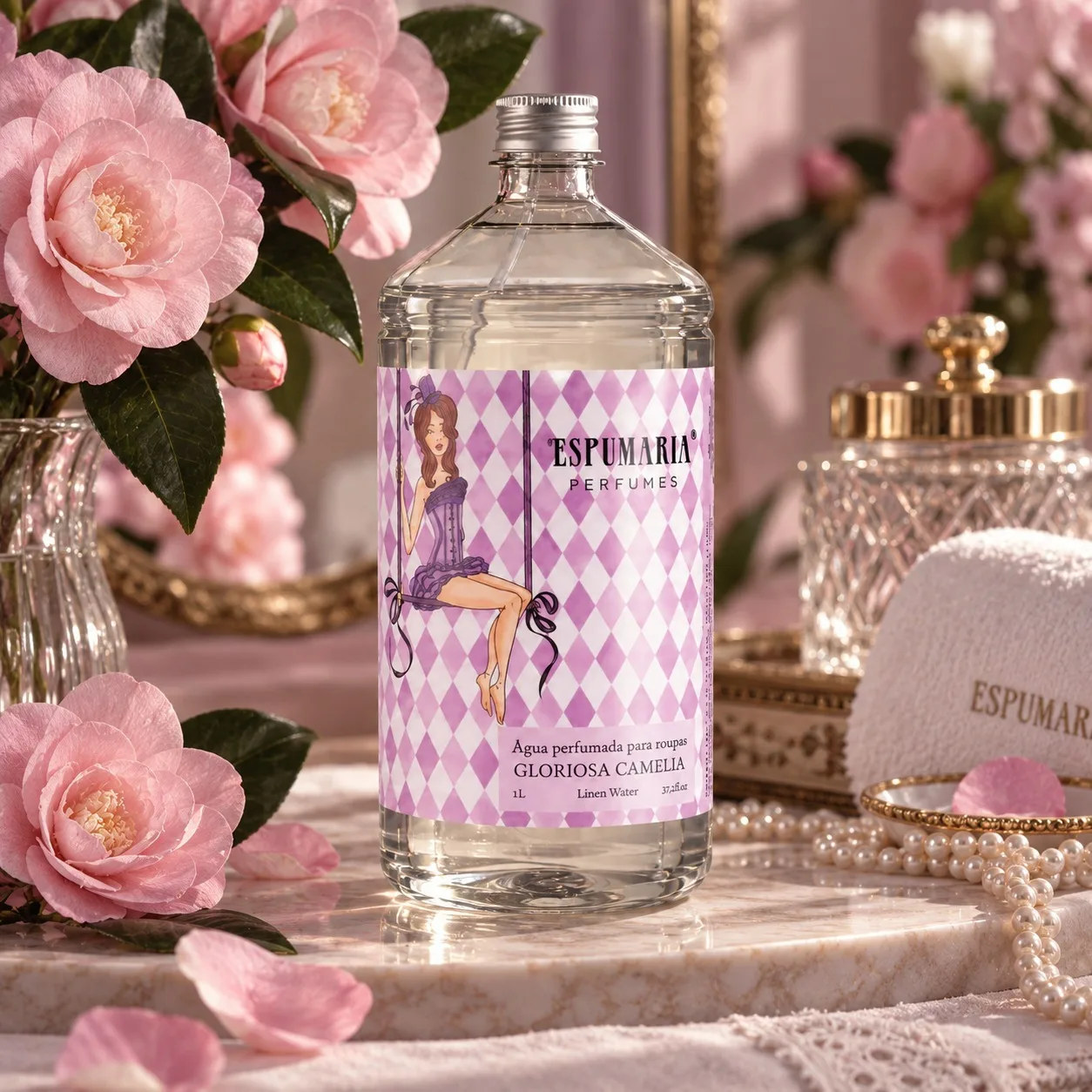 REFIL ÁGUA PERFUMADA PARA ROUPAS